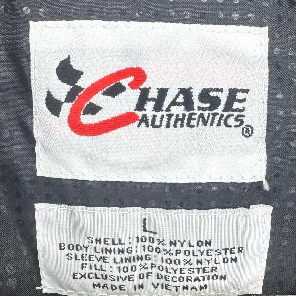 Chase NASCAR Dale Earnhardt #88 Amp/National Guard Full Zip Jacket Size Large